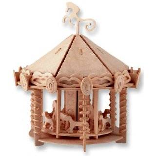 Wooden Puzzle   Carousel  Affordable Gift for your Little One 