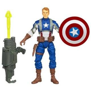  Marvel Avengers Movie 4 Inch Action Figure Shield Launcher 