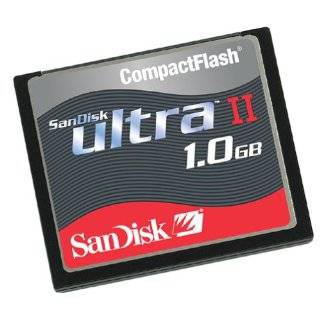 SanDisk SDCFH 1024 901 1 GB Ultra II CompactFlash Card (Retail Package 