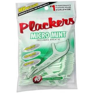Plackers Dental Flossers Micro Mint   75 Ea