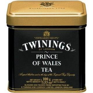 Twinings Prince of Wales Tea, Loose Tea, 3.53  Ounce Tins (Pack of 6)