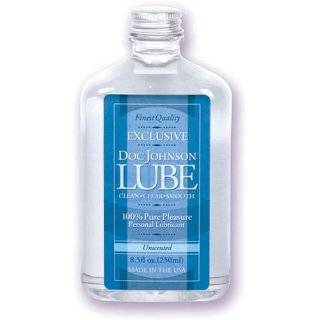 Doc Johnson Exclusive Lube Personal Lubricant, Unscented, 8.5 Ounce 