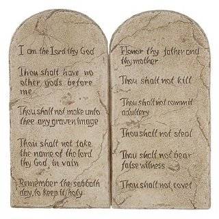  The Ten Commandments Tapestry Wall Hanging 26 x 36