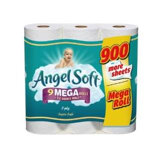   Soft Bath Tissue Regular Roll, White, 24 Count