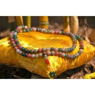  ~ Tibetan 108 Beads GENUINE MOON STONE Mala ~ Everything 