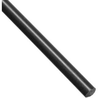 Nylon 6/6 Round Rod, FDA Compliant, Natural, 1 OD, 12 Length  