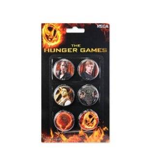   Movie Pin Set 4 pin set Hunger games assorted set 2 Toys & Games