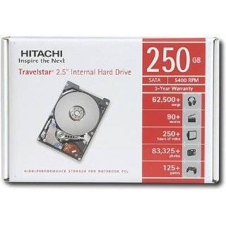  Hitachi HTS542525K9SA00 5K250 250 250GB sata Laptop Hdd 