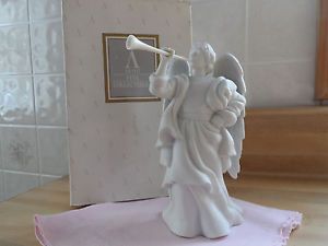 Avon Nativity Collectibles Gabriel White Porcelain Mint w Box Foam