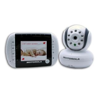 Motorola MBP33 Digital Video Baby Monitor 2 8" Color LCD Screen
