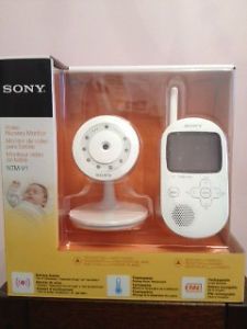Brand New Sony 2 3" Full Color LCD Video Audio Baby Monitor