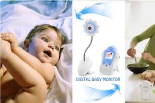 1 5" inch 2 4GHz Wireless Baby Monitor Wireless Camera Voice Control Video New