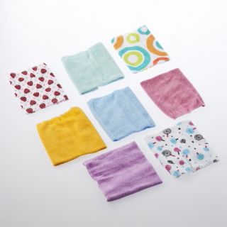 8 Pcs Baby Infant Newborn Bath Towel Washcloth Bathing Feeding Wipe Cloth Soft