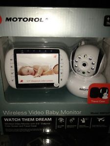 Motorola Wireless Video Baby Monitor 3 5" Color Screen MBP34T New in Box