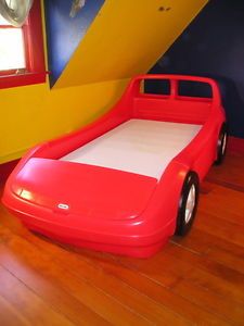 Big Red Race Car Bed