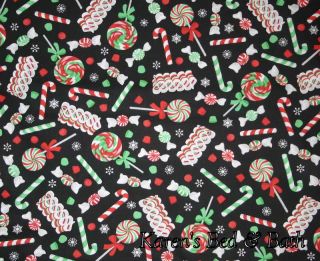 Christmas Red White Green Swirl Peppermint Candy Sweets Store Curtain Valance