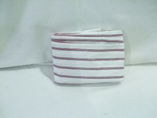 Tommy Hilfiger Jackson Stripe White Red Stripe Standard Pillowcases NP