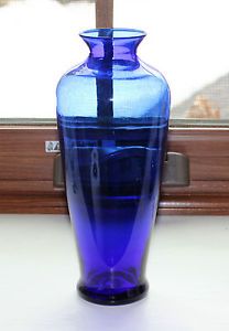 Elegantly Shaped Cobalt Blue Bud Vase