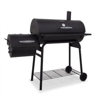 Char Broil American Gourmet 400 Series Offset Smoker Grill Outdoor BBQ Cooking