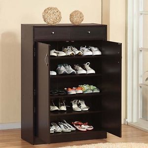 Shoe Organizer Storage Armoire Cabinet Dresser Sock Drawer Bins Rack Closet