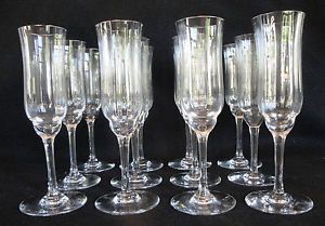 Baccarat Crystal Champagne Flutes