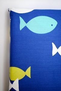 Blue Minnow Fish Twin Duvet Comforter Cover Green White Company Store Fishing