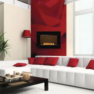 Napoleon EF39HD Electric Fireplace Modern Contemporary Wall Mount w Heater