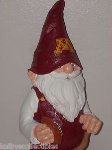 Minnesota University Golden Gophers Garden Gnome Figurine Statue 2012 Football