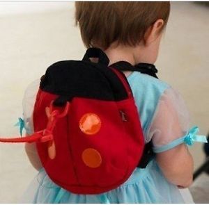  Baby Toddler Walking Safety Harness Rein Ladybug Ladybird