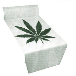 Marijuana Leaf Weed Blanket Throw Mink Plush Queen Size New
