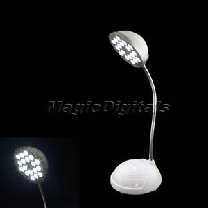 Flexible Desk Lamp 18 LED USB Battery Power Work Light Lamp