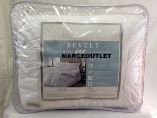 Charter Club Level 5 Links European White Down Comforter Full Queen Heavy Weight