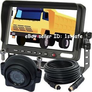 7" Digital Rear View Backup Camera RV System Side View Cameras