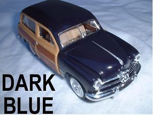 49 1949 Ford Woody Station Wagon Metal Die Cast Cars 1 38 Scale 5 1 2" Long
