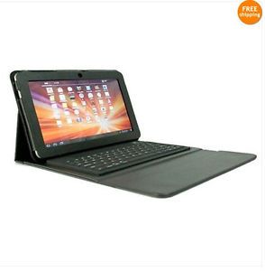 Black Bluetooth Wireless Keyboard Case for 10 1" Samsung Galaxy Tab 2 P5100