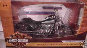 Ertl 1 10 2004 Harley Davidson Softail Deuce Teal