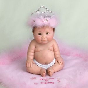 Hats Off to You "Princess in Training" Miniture Baby Doll Ashton Drake