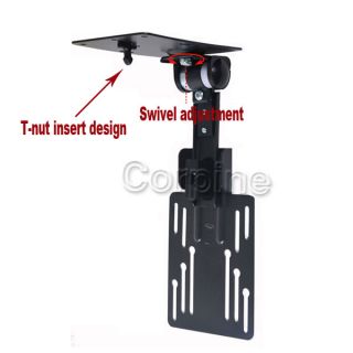 Adjustable Under Cabinet LCD LED Flat Screen TV Monitor Mount 15 19 21 22 24 MB0