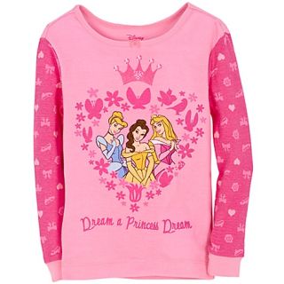 Disney Princess Belle Cinderella Aurora Pajamas 2 PC