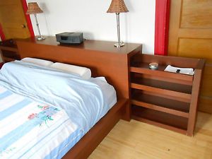 IKEA Malm Queen Bed Frame with Headboard