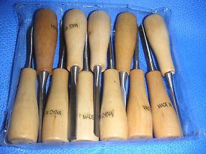 11 PC Wood Carving Woodworking Chisel Set Hand Tool Item 04855 New
