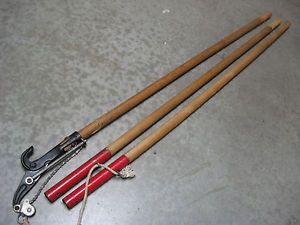 Vintage Seymour Smith Son 12 ft Long Tree Pruner Pole Trimmer Limb Lopper