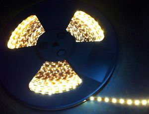 25M 1500pcs 3528 SMD LED Strip Light for Home Background Holiday Lighting Decors