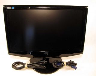 AOC 931SWL 19" Widescreen LCD Flat Screen Computer Monitor Desktop VGA 685417025985