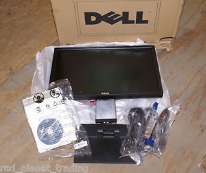Genuine Dell 19" E1911 Black Widescreen LED LCD Flat Monitor Screen Set KNJ3D