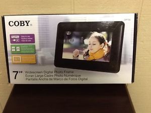 Coby DP700 7" 7 inch LCD Display Picture Widescreen Digital Photo Frame Black