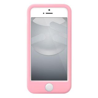 SwitchEasy Colors Silicon Case for iPhone 5 Baby Pink w Screen Guard SW COL5 BP