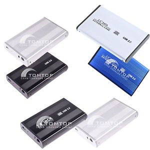 Portable 3 5" 2 5" inch USB SATA IDE HDD Hard Drive Disk External Enclosure Case