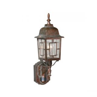 New Light Outdoor Wall Lighting Fixture Bronze Motion Sensor Photocell Timer