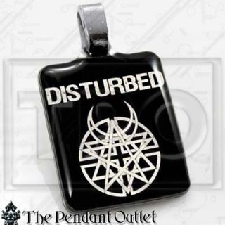 Disturbed Rock Band Believe CD Cover Pendant Necklace
